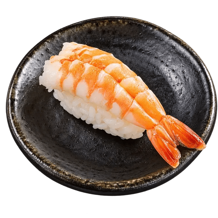 Nigiri s vařenou tygří krevetou